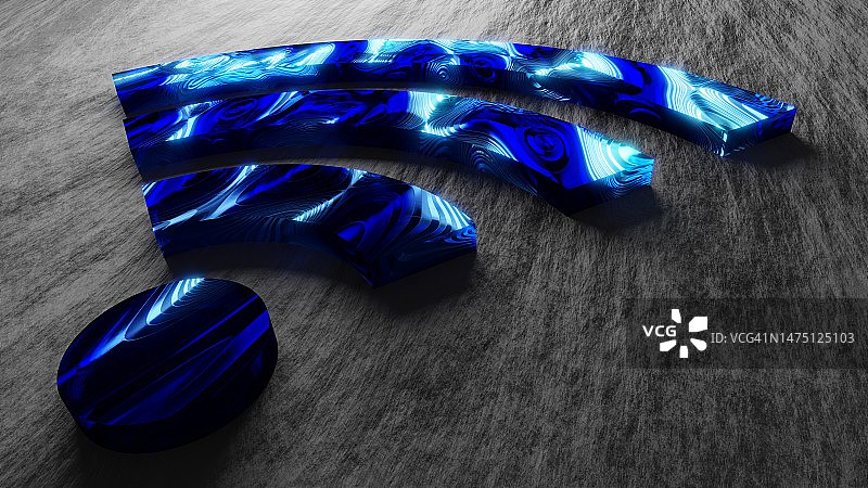 Wi-Fi（无线网络）符号图片素材