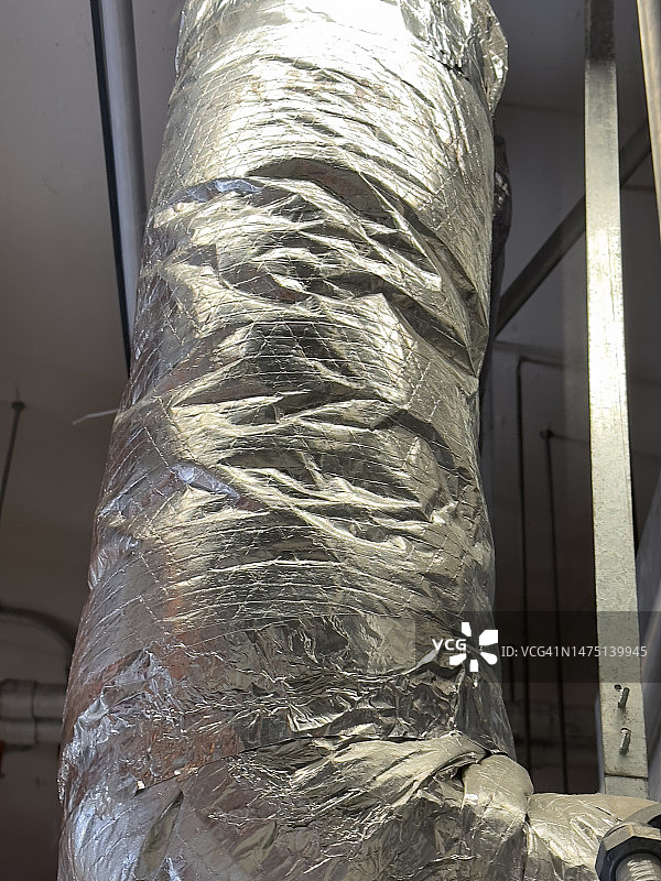 带绝缘层的柔性气流管道图片素材