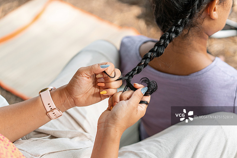 编发准备图片素材