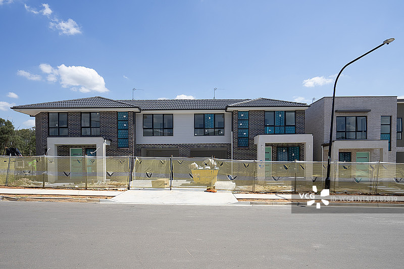 新建住房施工图片素材