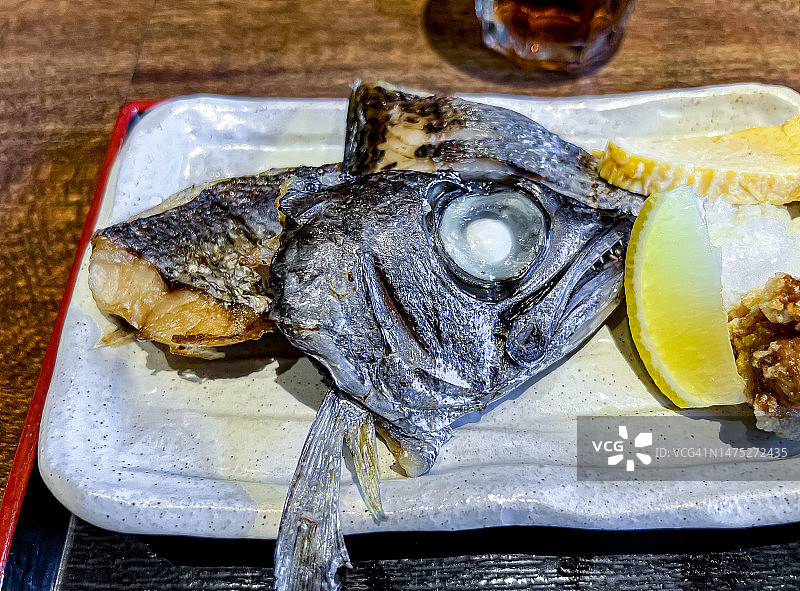 烤鱼片图片素材