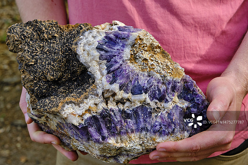 法国多姆山省紫水晶之屋图片素材