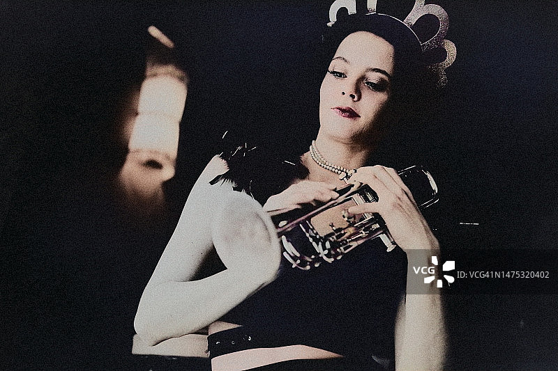 歌舞女郎图片素材