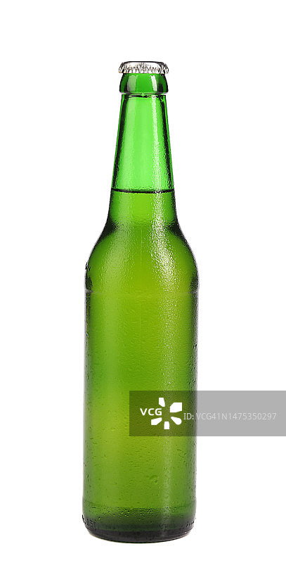 摩尔多瓦啤酒瓶，独立白色背景图片素材