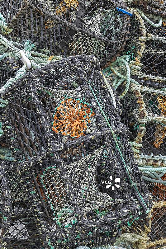 爱尔兰波特马吉的龙虾筐图片素材