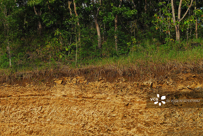 多层土壤图片素材