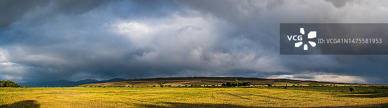 吉尔吉斯斯坦景观全景图片素材