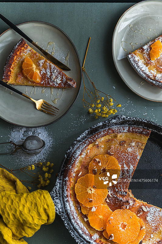 雅典的蛋糕（高角度）图片素材