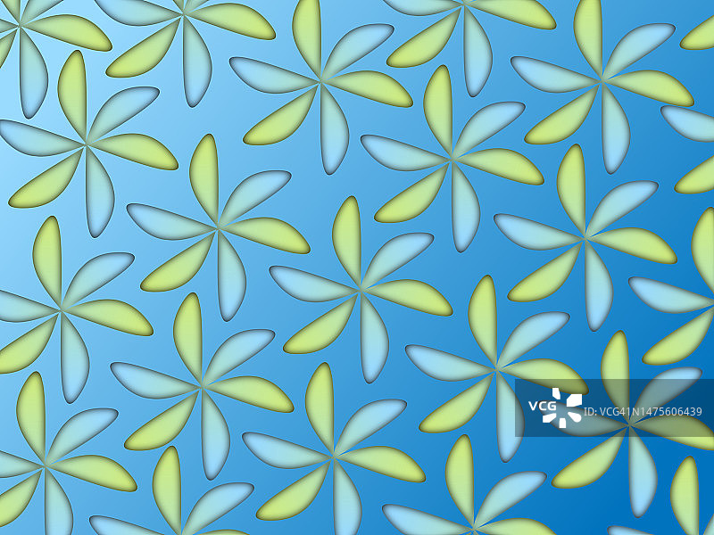 印度尼西亚蓝色树叶特写镜头图片素材