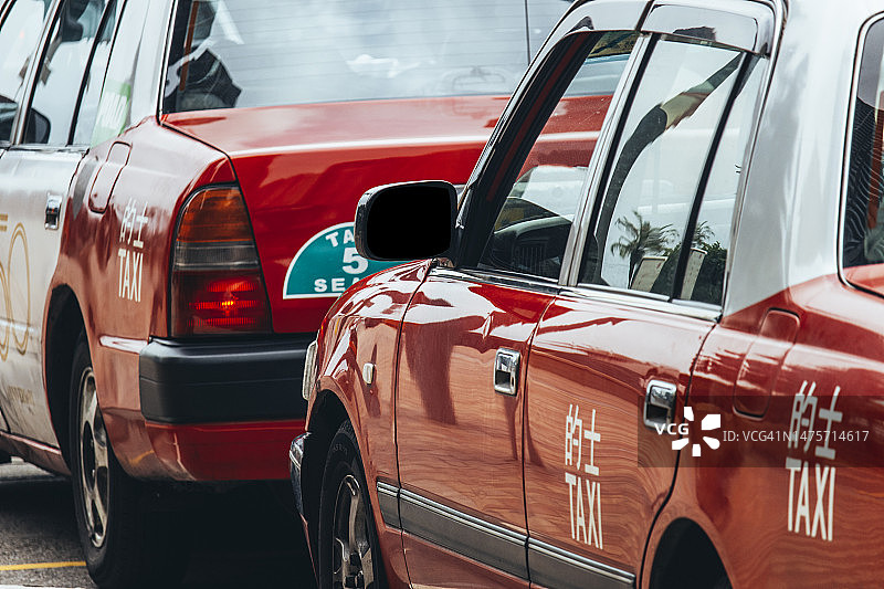 香港出租车图片素材