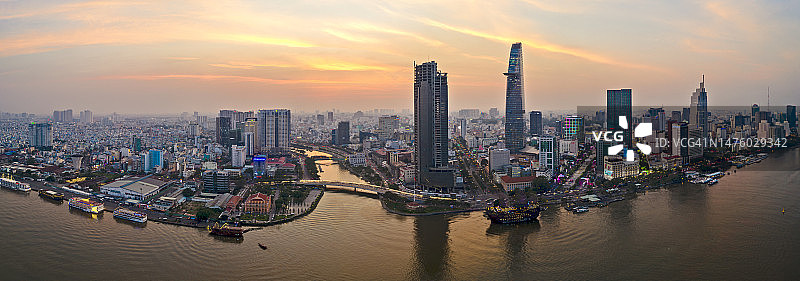 西贡河图片素材