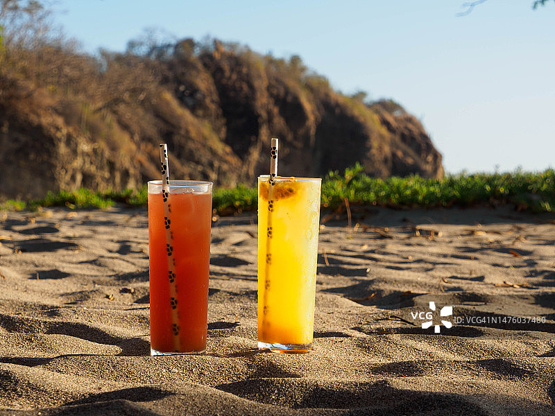 尼加拉瓜圣胡安德尔苏尔的奥科塔尔海滩图片素材