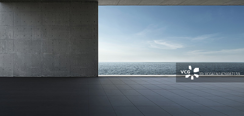 混凝土墙上的开口，阳光背景图片素材