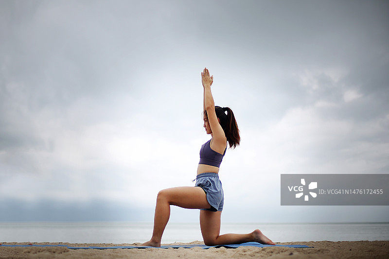 海滩运动图片素材