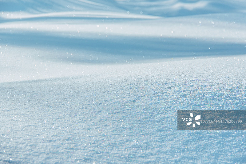 白雪皑皑的伍兹芬兰拉普兰图片素材