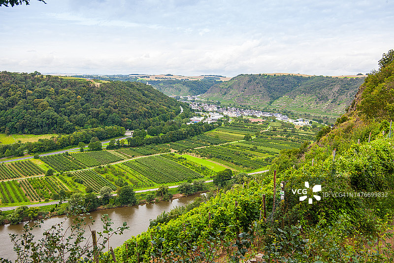 德国莱茵兰-普法尔茨州的摩泽尔图片素材