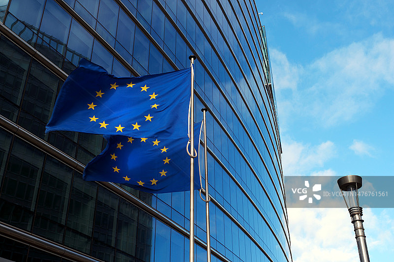 欧盟旗帜图片素材