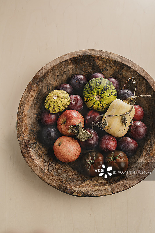 水果、浆果和蔬菜静物图片素材