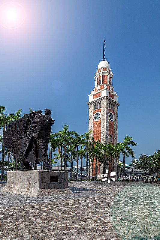 香港尖沙咀钟楼图片素材