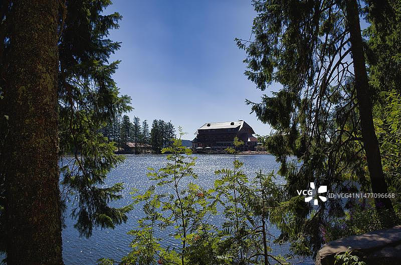 德国穆梅尔湖山酒店图片素材