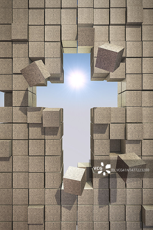 3D, CG，合成，对象，插图，背景图片素材