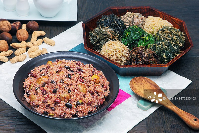 大宝隆五谷饭图片素材