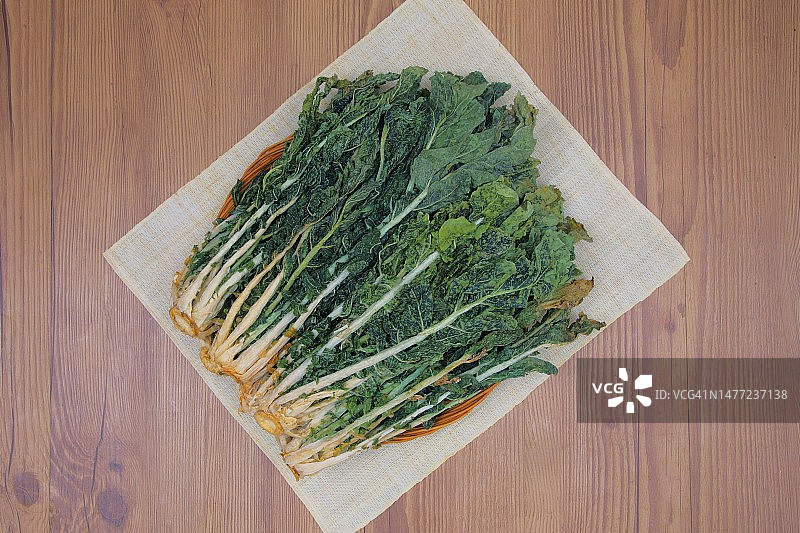 干萝卜缨图片素材