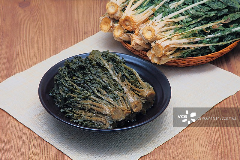 干萝卜缨图片素材