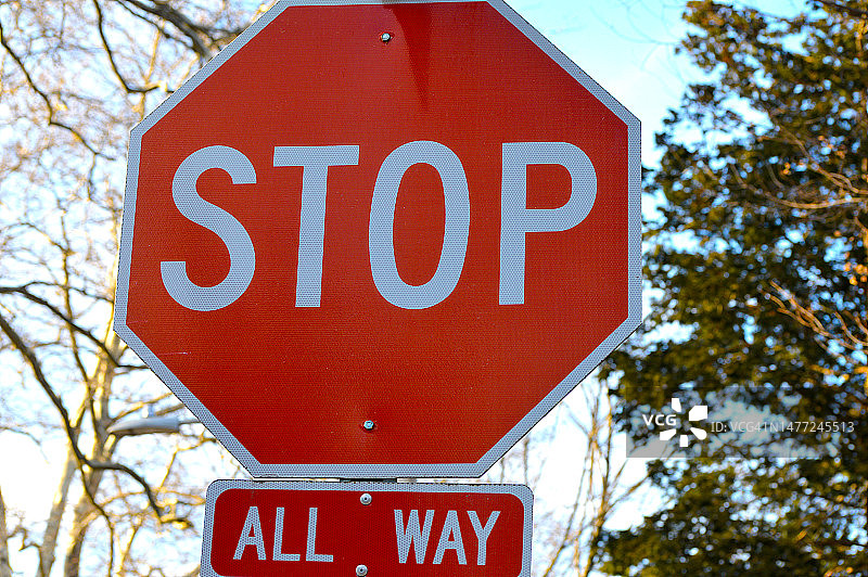 停车标志图片素材