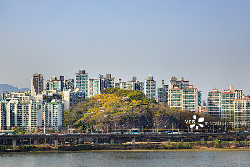 首尔城东区鹰峰洞图片素材
