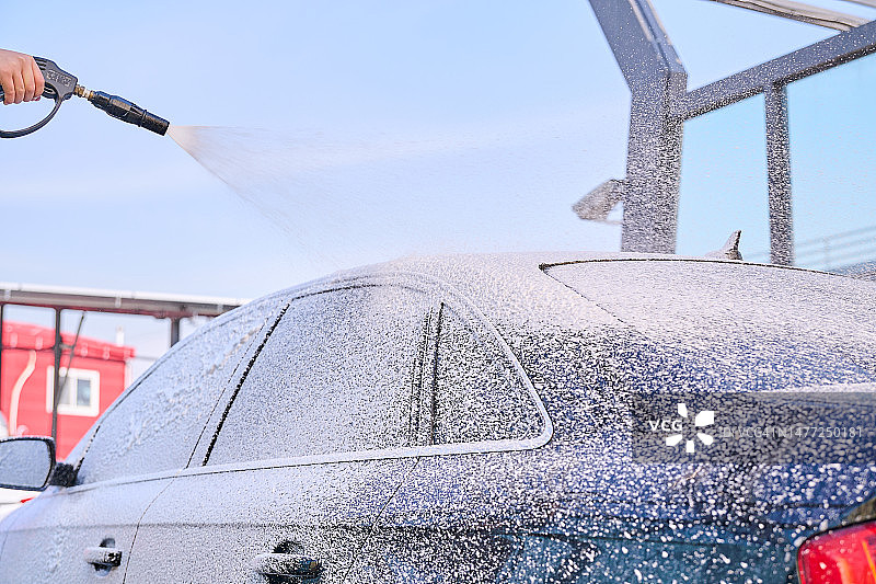 洗车，自助洗车图片素材