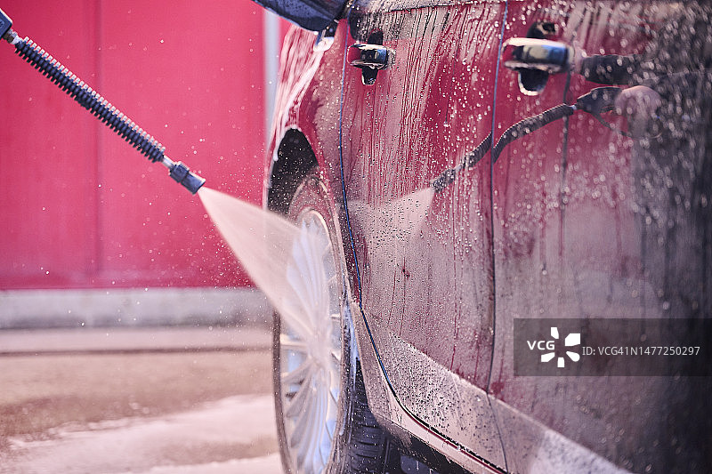 洗车，自助洗车图片素材