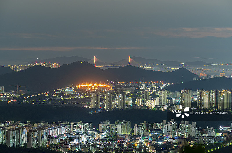 仁川松岛国际都市图片素材