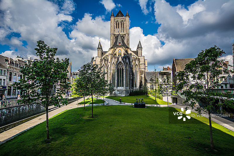 比利时根特图片素材