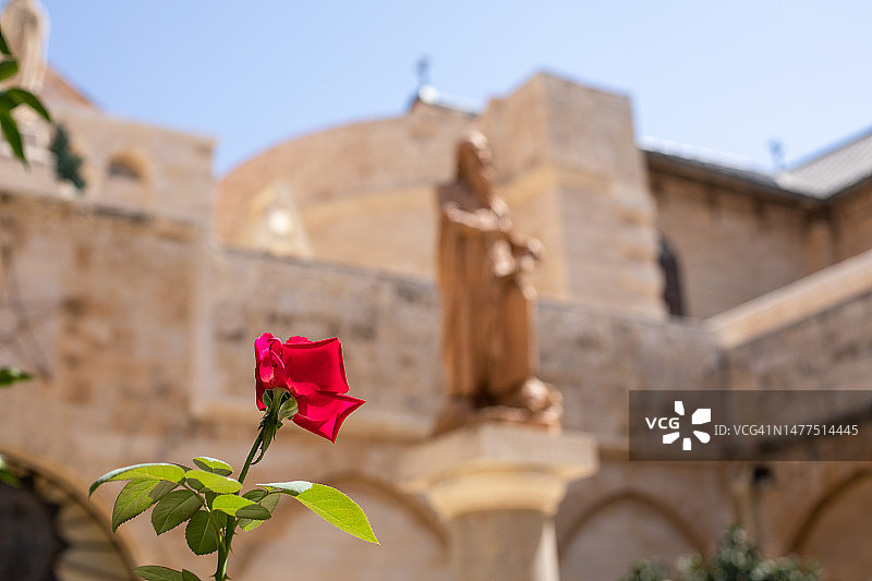 伯利恒圣诞教堂图片素材