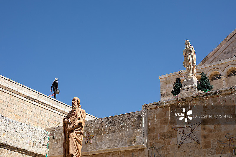 伯利恒圣诞教堂图片素材