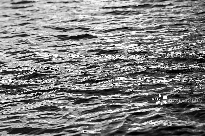 海岸上的波纹图片素材