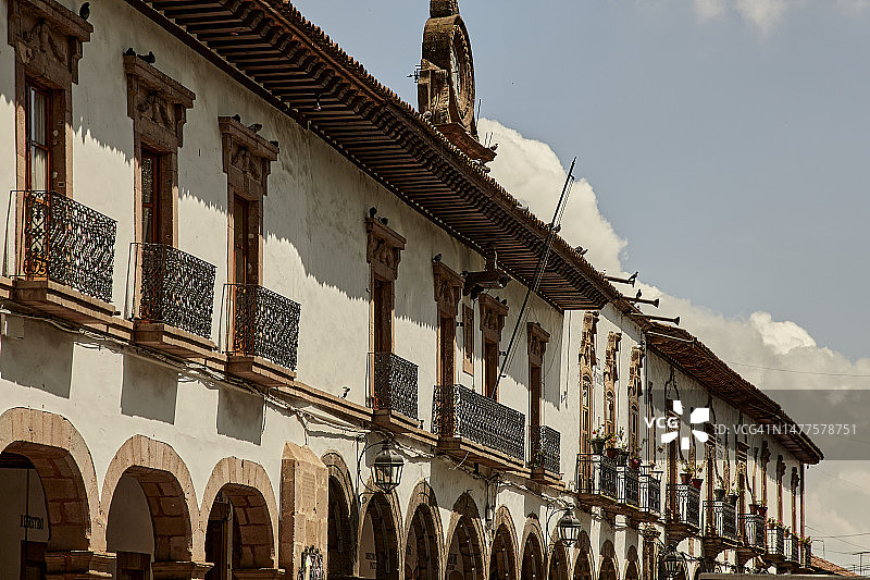 墨西哥米却肯州帕茨夸罗图片素材