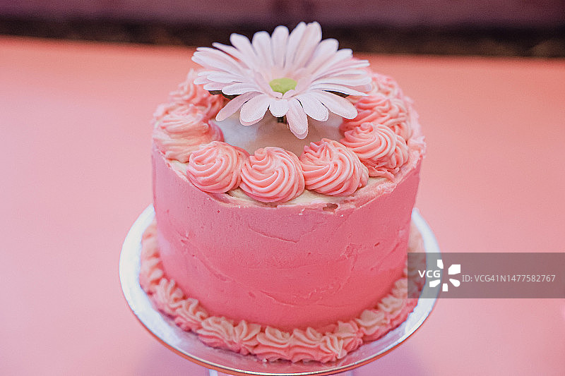 粉色蛋糕图片素材