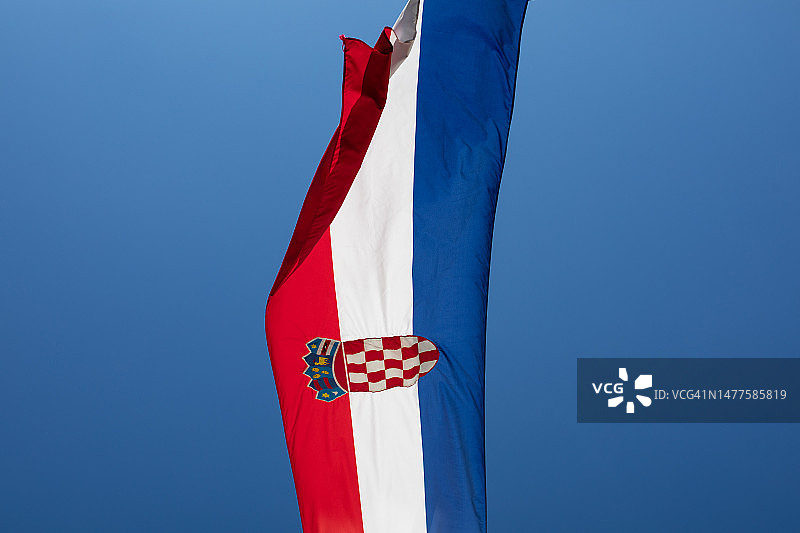 克罗地亚国旗图片素材