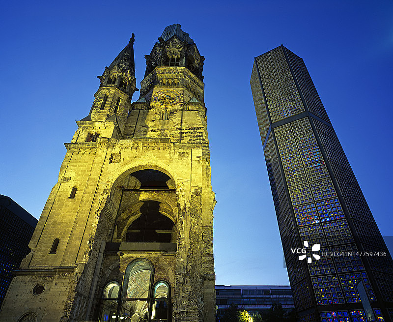 威廉皇帝纪念教堂图片素材