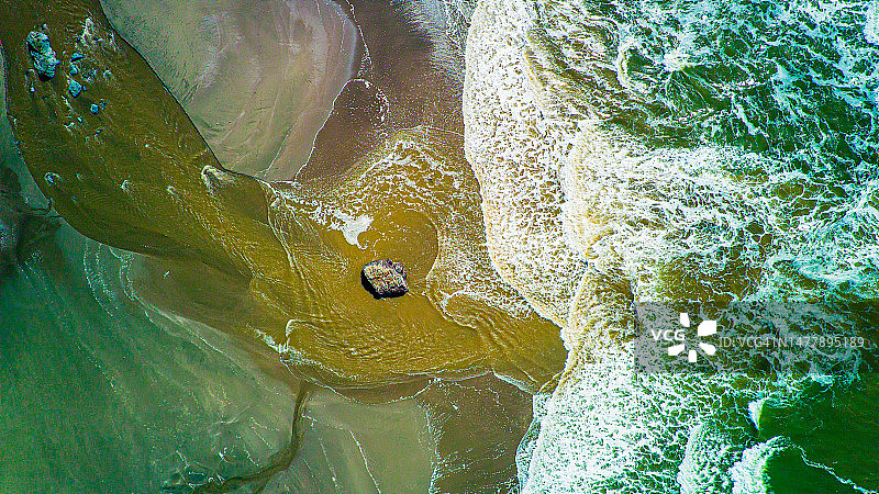 索诺玛海岸和鲑鱼溪图片素材