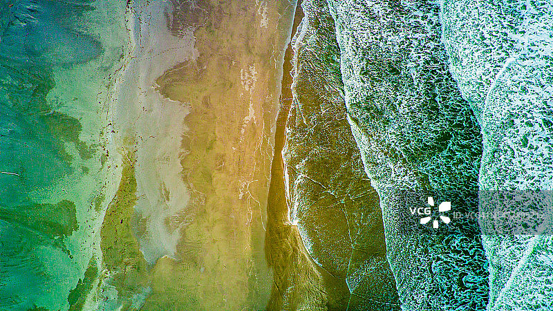 索诺玛海岸和鲑鱼溪图片素材