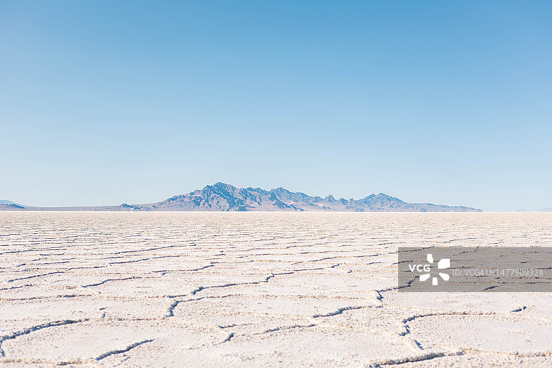 犹他州博纳维尔盐滩图片素材
