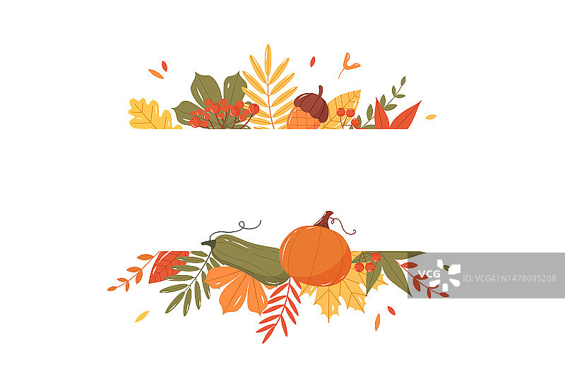 秋叶banner图片素材