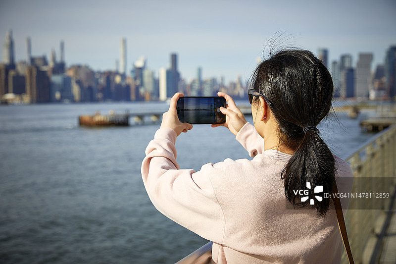 水滨公园的野餐图片素材