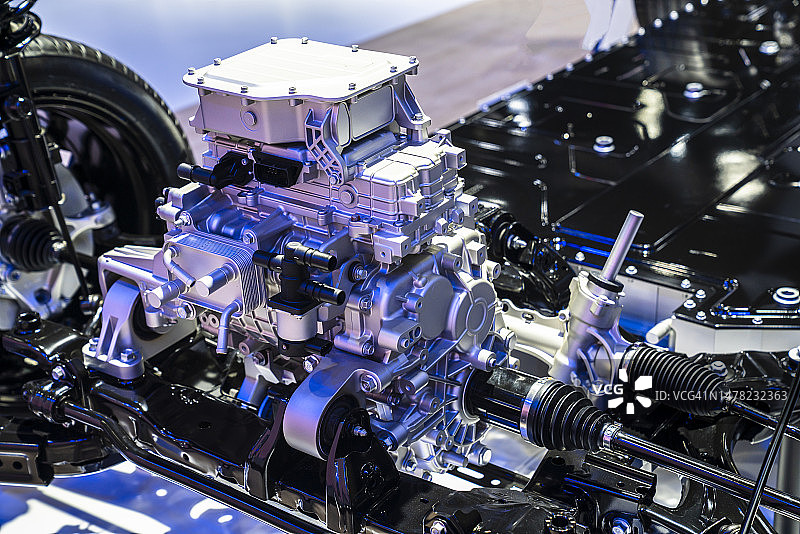 电动汽车驱动单元图片素材