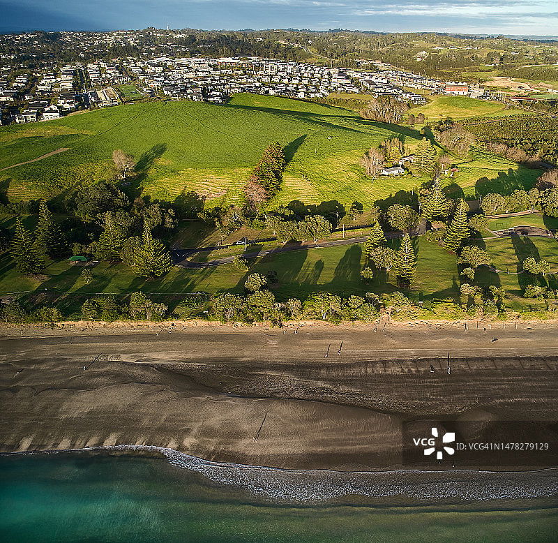 奥克兰北岸长湾地区公园图片素材
