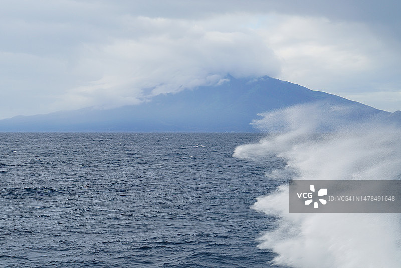 利尻岛，利尻富士山图片素材