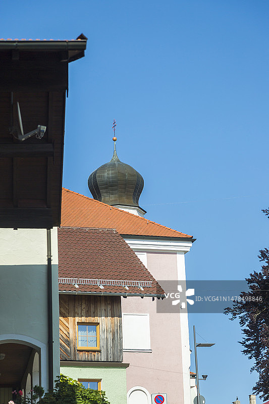 巴特格里斯巴赫的彩色建筑图片素材